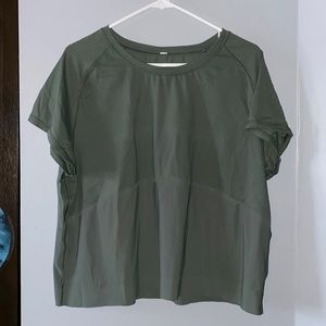 Lululemon Cropped Workout Top